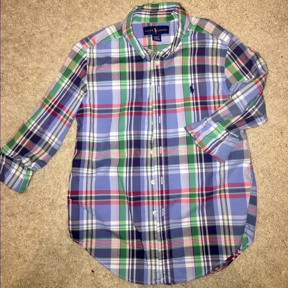 Ralph Lauren plaid button down